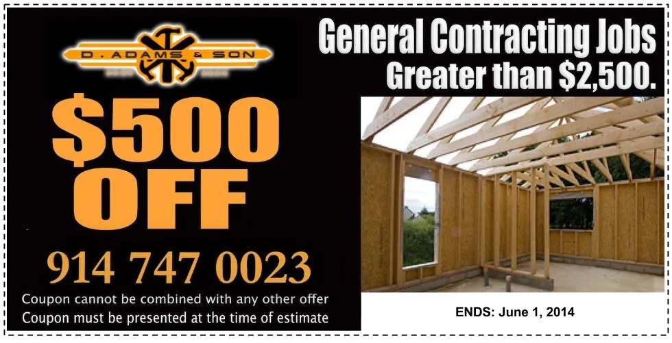 Coupon: General Contracting