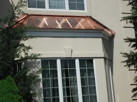 Bay Window with a Copper Roof Installation photo 4